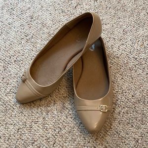 Dr Scholls nude flats